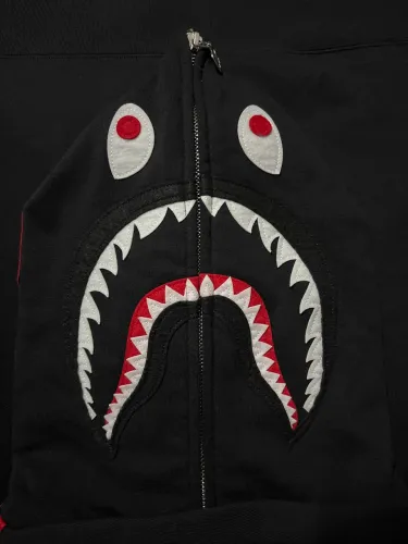 adidas x bape shark full zip hoodie