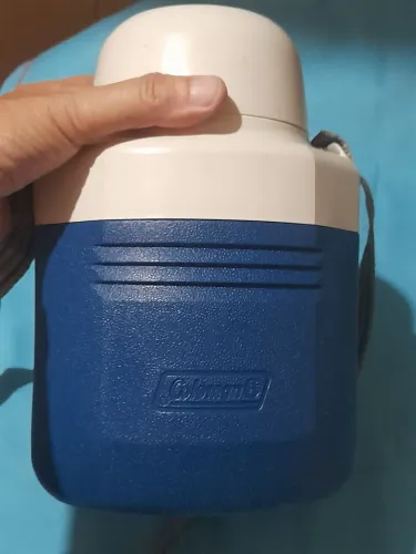 Cantil Vintage Coleman Modelo 5516 Azul - Anos 80/90 (Made in USA)