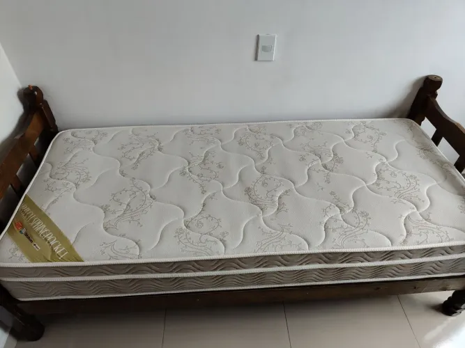 Colchão Solteiro Mola ensacada Ortobom