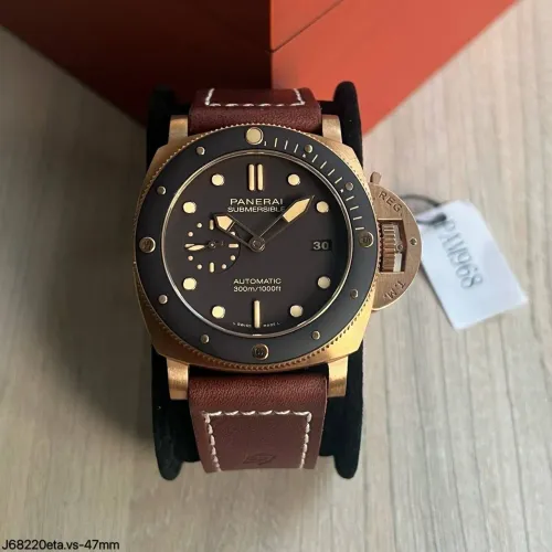 Relógio Panerai Submercible Bronze Marrom