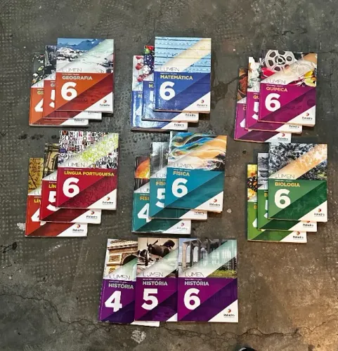 Conjunto de livros Poliedro 2 ano 2024