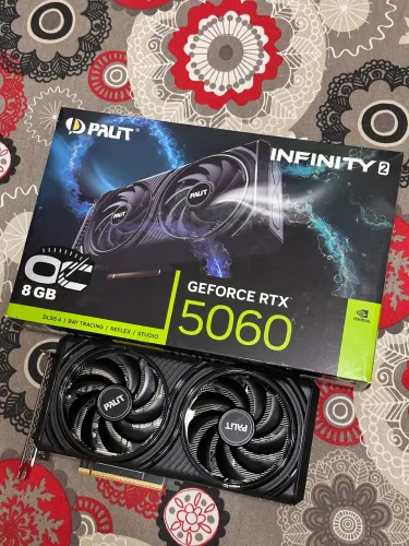 RTX 5060 8GB GDDR7 PALIT - NOVÍSSIMA | NF | CAIXA
