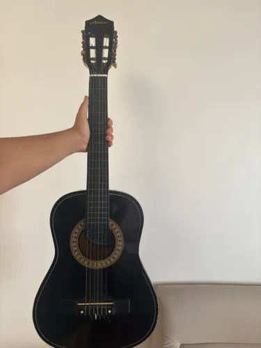 Violão Infantil Austin Kauthon 1/2 Nylon 941NB Black