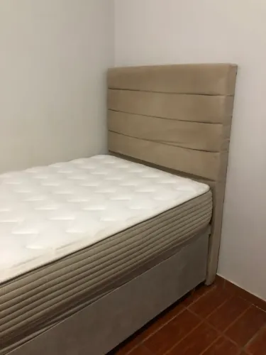 Vendo Cama Box Baú com Colchão e Cabeceira