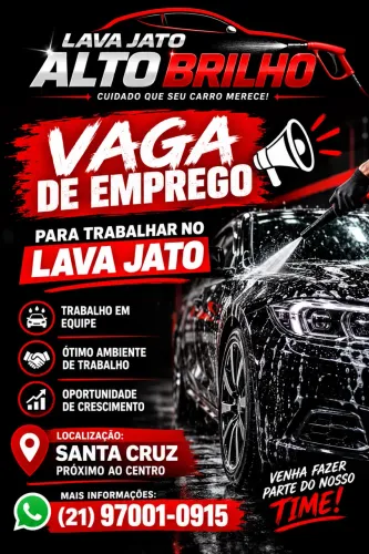 Vaga pra trabalhar