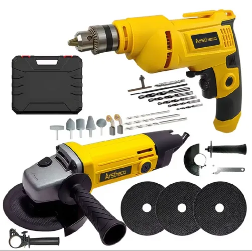 Kit furadeira lixadeira zero