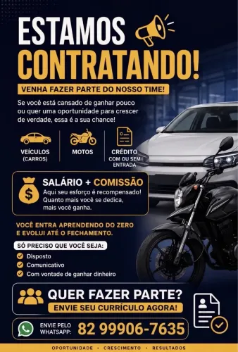 VAGA DE VENDEDOR