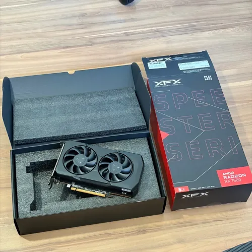 GPU RX 7600 8GB com NF na garantia