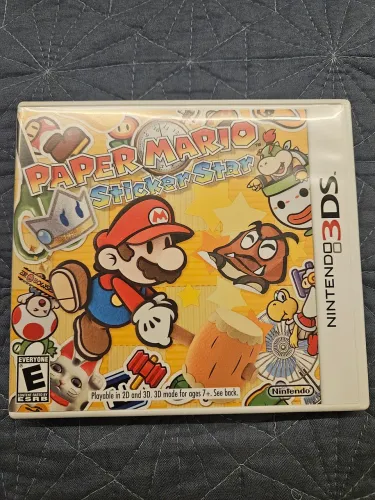 Papel mario sticker star 3ds