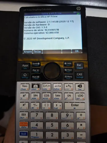 Calculadora HP PRIME - 2 GERACAO