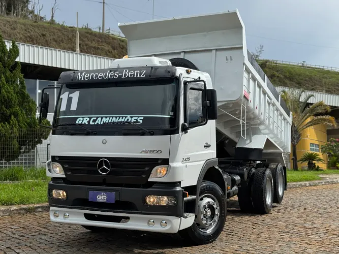 CAMINHÃO MB ATEGO 2425 2011 TRUCK CAÇAMBA ÚNICO DONO EXTRA