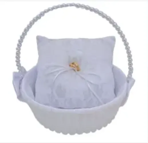 Cesta para Alianças - Casamento