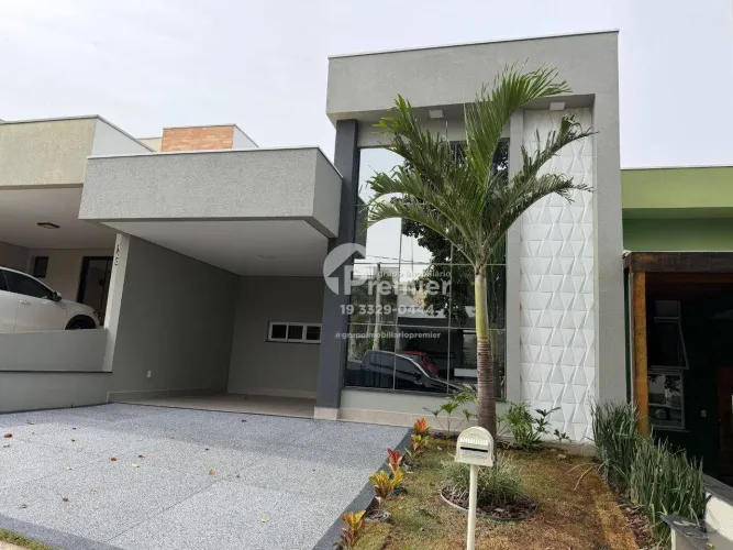 Casa em Condomínio com 3 Quartos sendo 1 Suíte no Jardim Bréscia Indaiatuba