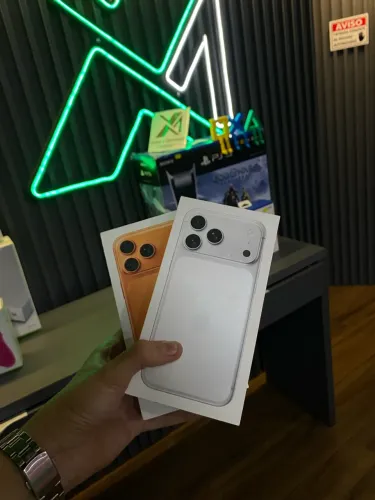 iPhone 17 Pro NOVO, LACRADO NA CAIXA!