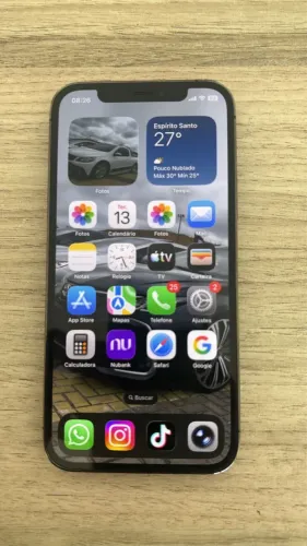 Vendo IPhone 12Pro 128Gb em estado de zero sem marcas sem nada, com NF funcionando tudo