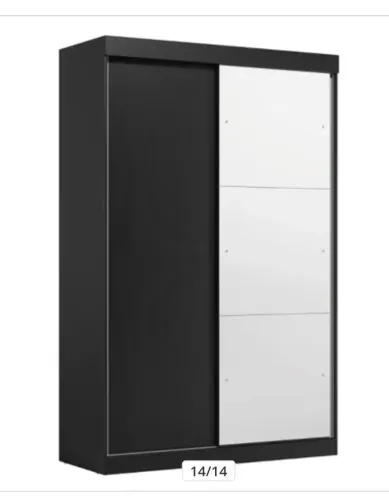Guarda roupa de solteiro 2.portas de correr novinho 
