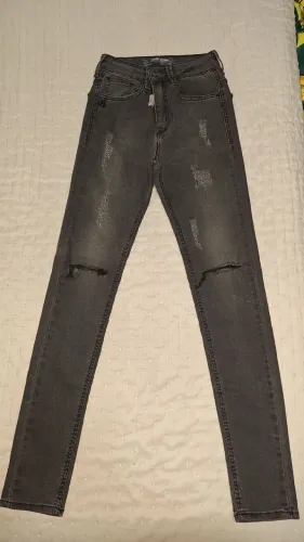 Calça Jeans Skinny Preta