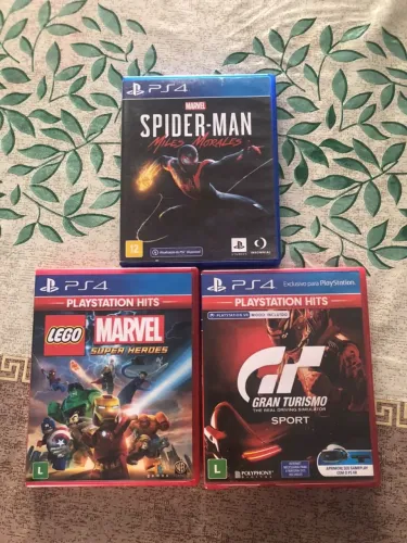 Combo 3 jogos originais Ps4 físico ou troco , leia