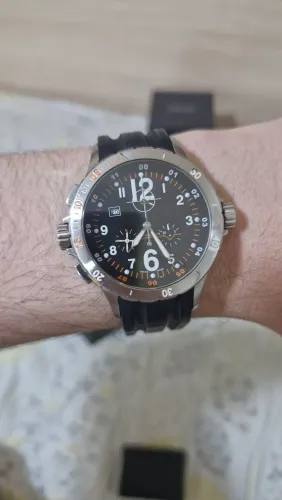 Relogio Hamilton Aviator + caixa e manual