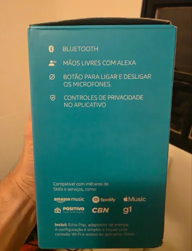 Amazon Echo Pop ? NOVA, Embalagem lacrada