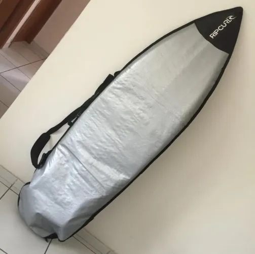 Prancha Surf Fish Nervosa 6'2 Cláudio Marroquim + Capa Rip Curl