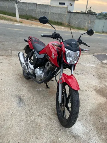 Honda CG 160 Fan 2024 - Vermelha | Apenas 5.575 km