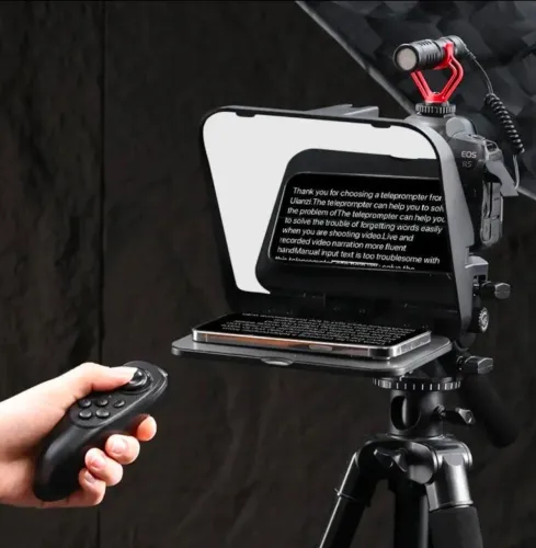 Teleprompter Ulanzi RT02 | Ideal para Instagram, YouTube, TikTok e Produção de Conteúdo