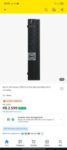 Mini PC Dell