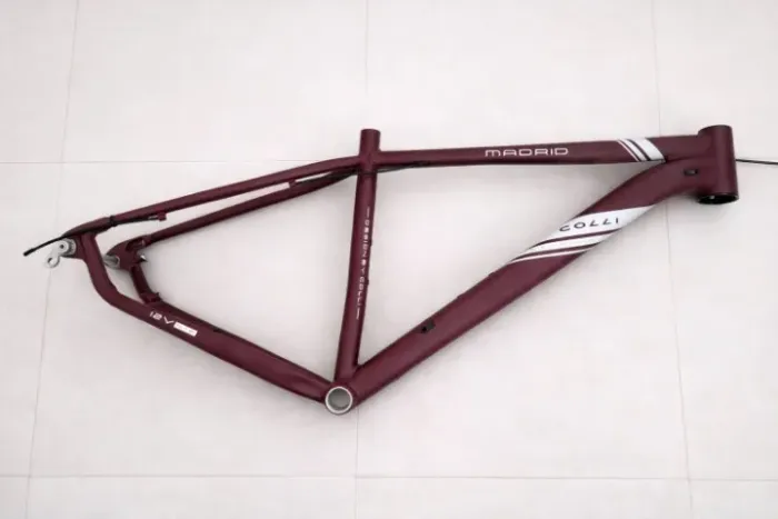 Quadro MTB Colli Madrid Alumínio Boost Tapered Cabeamento Interno