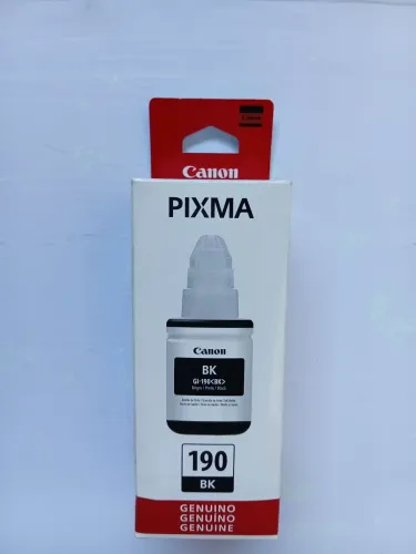 Refil De Tinta Canon GI-190 BK Preto Original MegaTank 135ml