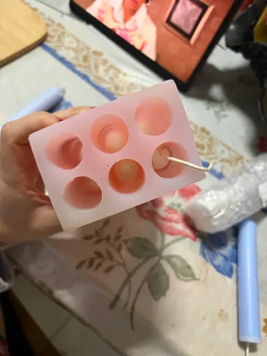 Molde de silicone vela N8
