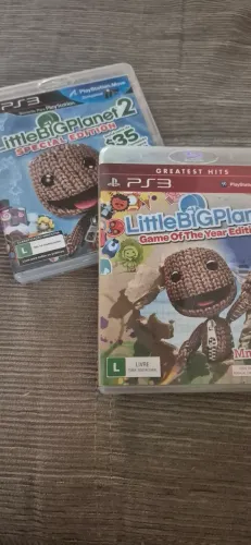 Jogo Little Big Planet 1 e 2 PS3 PlayStation 