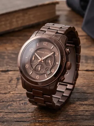 Relógio Michael Kors Modelo MK8204 ORIGINAL marrom
