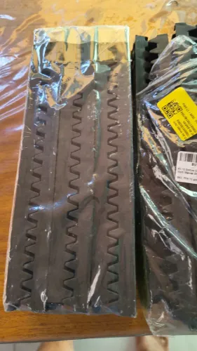 Gomos para cremalheira para portão eletrônico