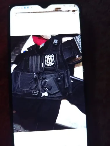 Vendo conjunto completo de segurança