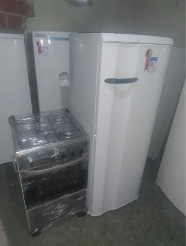 Kit fogão e geladeira 