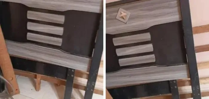 Cama solteiro semi nova
