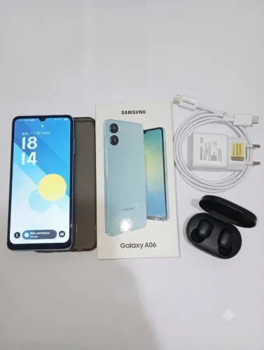 Galaxy A06 COMPLETO COM ACESSÓRIOS!!!