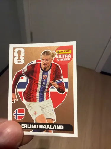 Figurinha copa extra legend bronze Halland