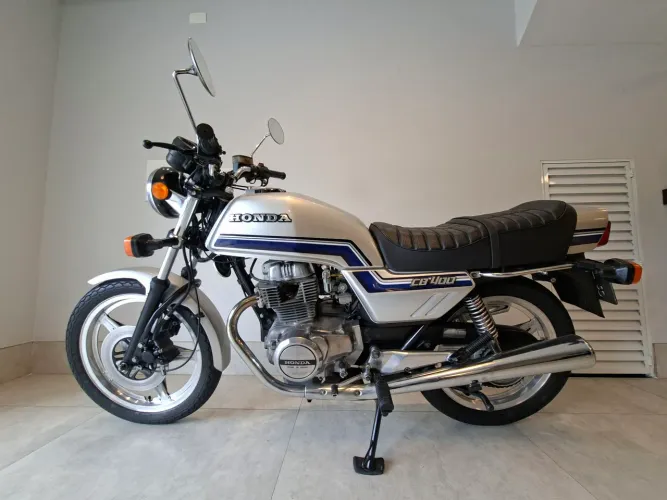Cb 400 1981 placa preta