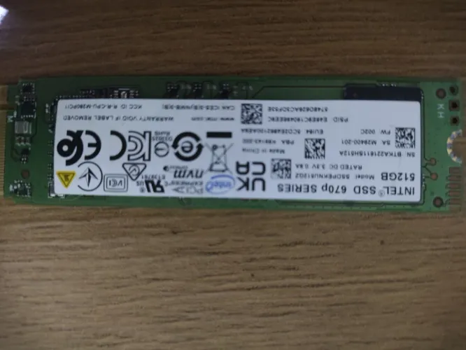 SSD nvme 512GB