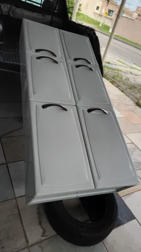 Armário de parede de aço  NOVO MONTADO Entrego com taxa (Aceito cartão com taxa da maq)