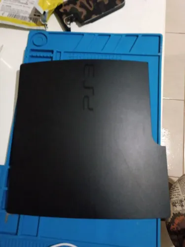 Carcaça com painel frontal ps3 Slim série 30xxx conservada 