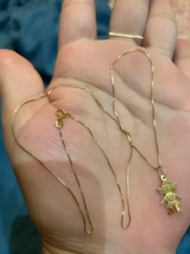Vendo cordão em ouro 18k