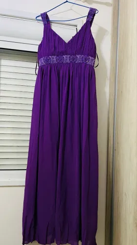 Vestido Roxo festa 