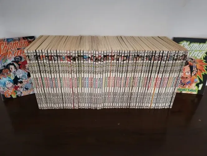 Coleção Shaman King 1 ao 64