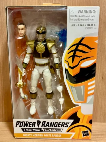 Power Rangers Branco Lightning Collection Tommy Oliver