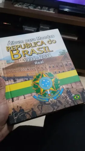 Álbum moedas do Brasil