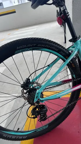 BICICLETA AUDAX HAVOK SX A29 T13 VERDE PERO/ROSA