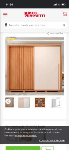 Guarda roupa de casal
